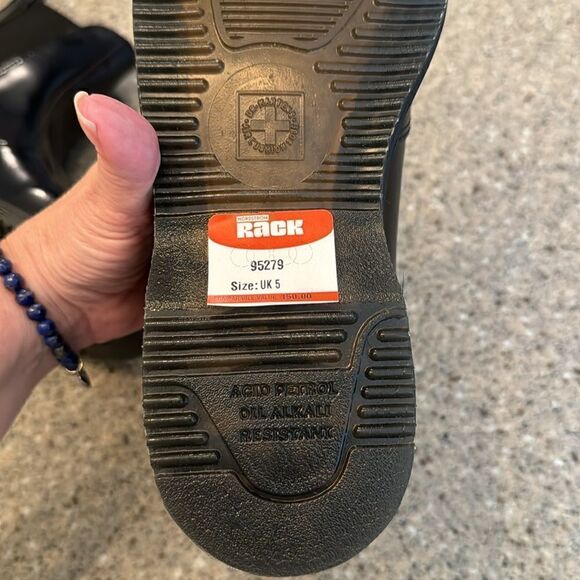 DR. MARTENS Flora Polished Smooth Chelsea Boot *NEW* - Picture 13 of 13